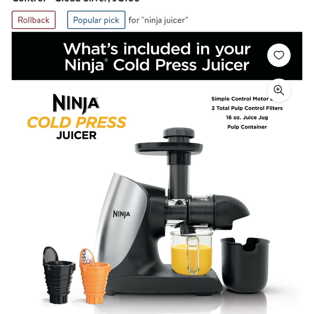 Ninja juicer,
